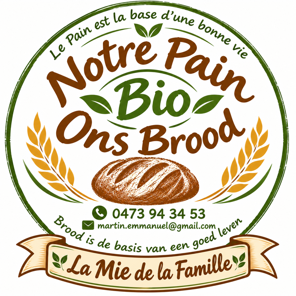 Notre pain bio